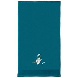 ПОЛОТЕНЦЕ РОМАШКА,40х70СМ. МАХРА, БИРЮЗА,ВЫШИВКА,100 - Lefard фото 2