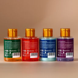 Гель для душа Happy New Year, набор 4?100 мл, URAL LAB