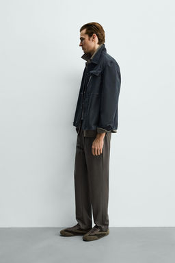 PANTAL?N CINTURA JOGGER CONFORT / Verde medio