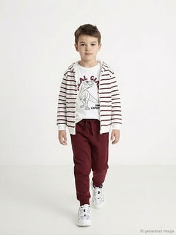 Dinozor Bask?l? Erkek ?ocuk Tak?m