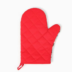 Варежка-прихватка Сhristmas greetings 20х27см,саржа, 100% х/л, ватин 250г/м2 - Этель фото 3