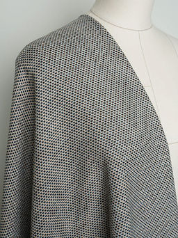 Шерсть пальтово-костюмная Твид цв.Серый/черный/песочный, ш.1.5м, шерсть-50%, п/э-50%, 380гр/м.кв - Купава фото 7