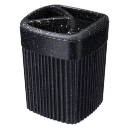 Стакан д/зубных щеток 0,65л.  VELVET 90*90*119мм.арт.С32395 - Полимербыт фото 2