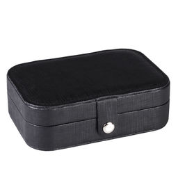 Шкатулка для украшений 16х11х5 см / 080 Черный /уп 120/ 670156