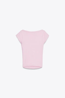 BOATNECK TOP - Zara фото 23