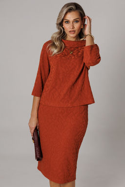Костюм Anastasia 1303 терракот фото 3