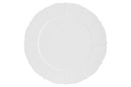 Тарелка обеденная, 26,5 см, фарфор F, белая, Lotus white
