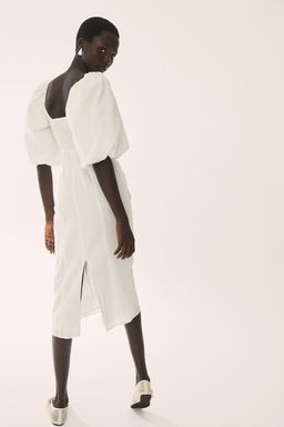 Vestido con mangas globo - H&m фото 5