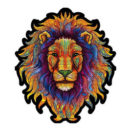 Пазл фигурный Царь зверей - Puzzle фото 13