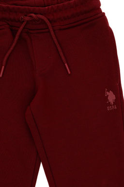 Бордовые спортивные штаны для мальчика Неожиданная скидка в корзине - U.s. polo assn фото 4