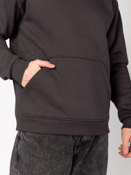 Толстовка мужская футер 3-х нитка начес пенье "БРУНО" ГРАФИТ