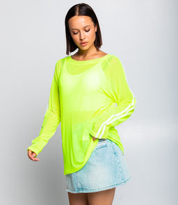 Лонгслив #КТ3102 (1), флуоресцентный жёлтый - Dommod фото 2