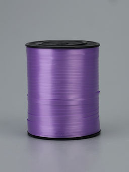 Лента для декора, подарков и шаров, сиреневый, 0.5 см × 500 м