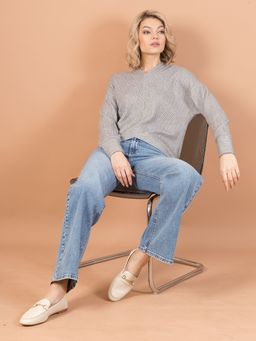 Джемпер с фигурной линией низа - Stilla фото 9