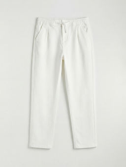 Beli Lastikli Pileli Erkek ?ocuk Pantolon