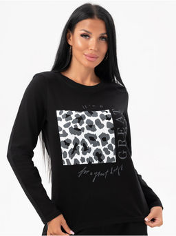 Лонгслив Лео женский серый - София фото 21