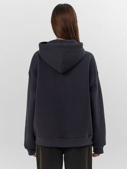 Толстовка женская серая с надписью The muse era - Mark formelle фото 2