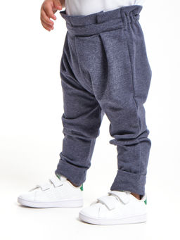 Брюки для девочки UD 1090 т.синий - Mini maxi фото 9