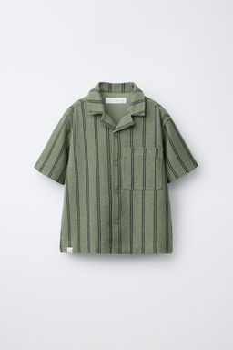 CAMISA BOWLING R?STICA / Rayas