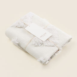 Наволочка декоративная с кисточками SL Home, 45×45 см, хлопок 100 %, белая