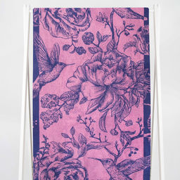 Полотенце махровое 6с102.411ж1 Пробуждение(пурпурн3) 67х150см