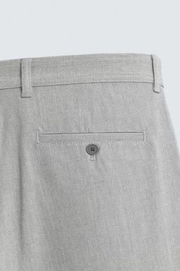 PANTAL?N CHINO ESTRUCTURA CONFORT / Gris perla - Zara фото 4