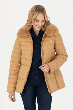 Женское песочное пальто Неожиданная скидка в корзине