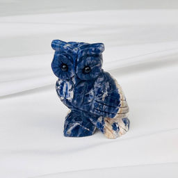 Фигурка "Сова" из Содалита