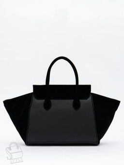 Сумка женская кожаная 999027NN black  Natale Navetta