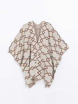 ?al Yaka Desenli Kad?n Triko Pan?o