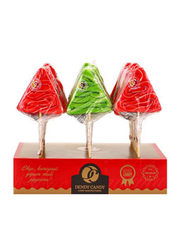 Цена за 30 шт. Леденец на палочке TWIST Ёлка, новогодний, 30 г