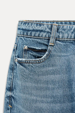 Z1975 HIGH-WAIST SLIM MOM LEG JEANS - Zara фото 12
