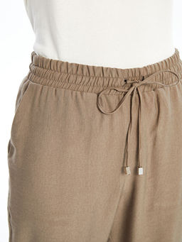 Beli Lastikli Loose Fit Kad?n Pantolon