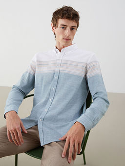 Regular Fit Uzun Kollu Arm?rl? Erkek G?mlek