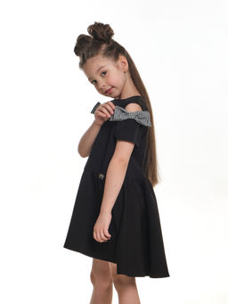 Платье черное для девочки UD 7452 черный - Mini maxi фото 2