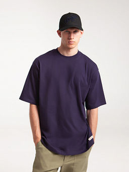 Футболка ЗАПОРОЖЕЦ Blank oversize VIOLET  фото 7