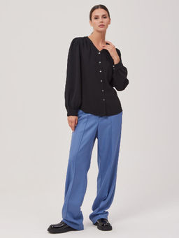 Блузка женская 1231133007 black - Eleganzza фото 3