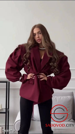 Пиджак свободный женский