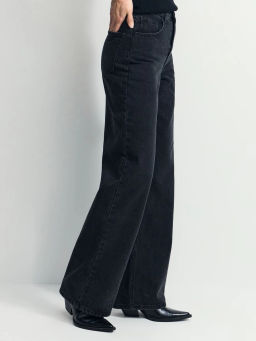 Джинсы wide leg с высокой посадкой / Zarina фото 3