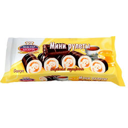 Мини-рулеты "Мастер Десерта" вареная сгущенка 175гр/Раменский/165/