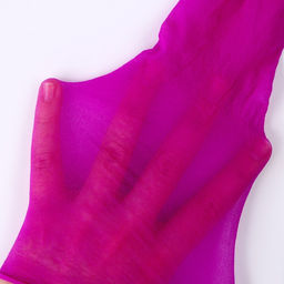 Капрон для кукол и цветов, набор 4 шт., размер 1 шт. 45 6 см, цвет сирень - Школа талантов фото 5