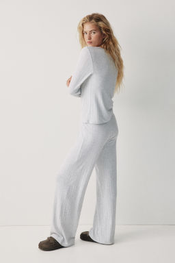 Pijama en punto pointelle - H&m фото 7