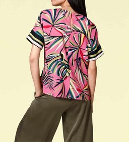 Блузка, розовая - Linea tesini фото 4