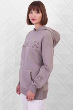 Арт. 15103 Худи женское оверсайз 44-52 (5 шт) Цвет:бежевый