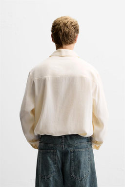 FLOWING MODAL BLEND SHIRT - Zara фото 21