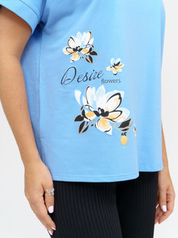 951 Футболка "Голубой"