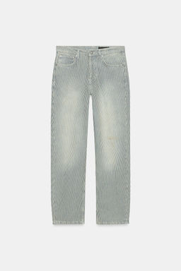 JEANS ZW COLLECTION RECTOS TIRO BAJO RAYAS / Rayas