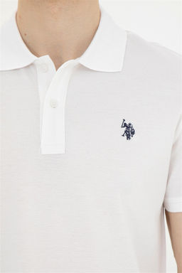 Мужская белая футболка - U.s. polo assn фото 7