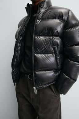 100% FEATHER DOWN PUFFER JACKET - Zara фото 5