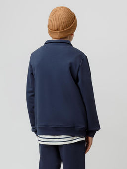 КР 302798/глубокий синий к622 джемпер (свитшот) для мал